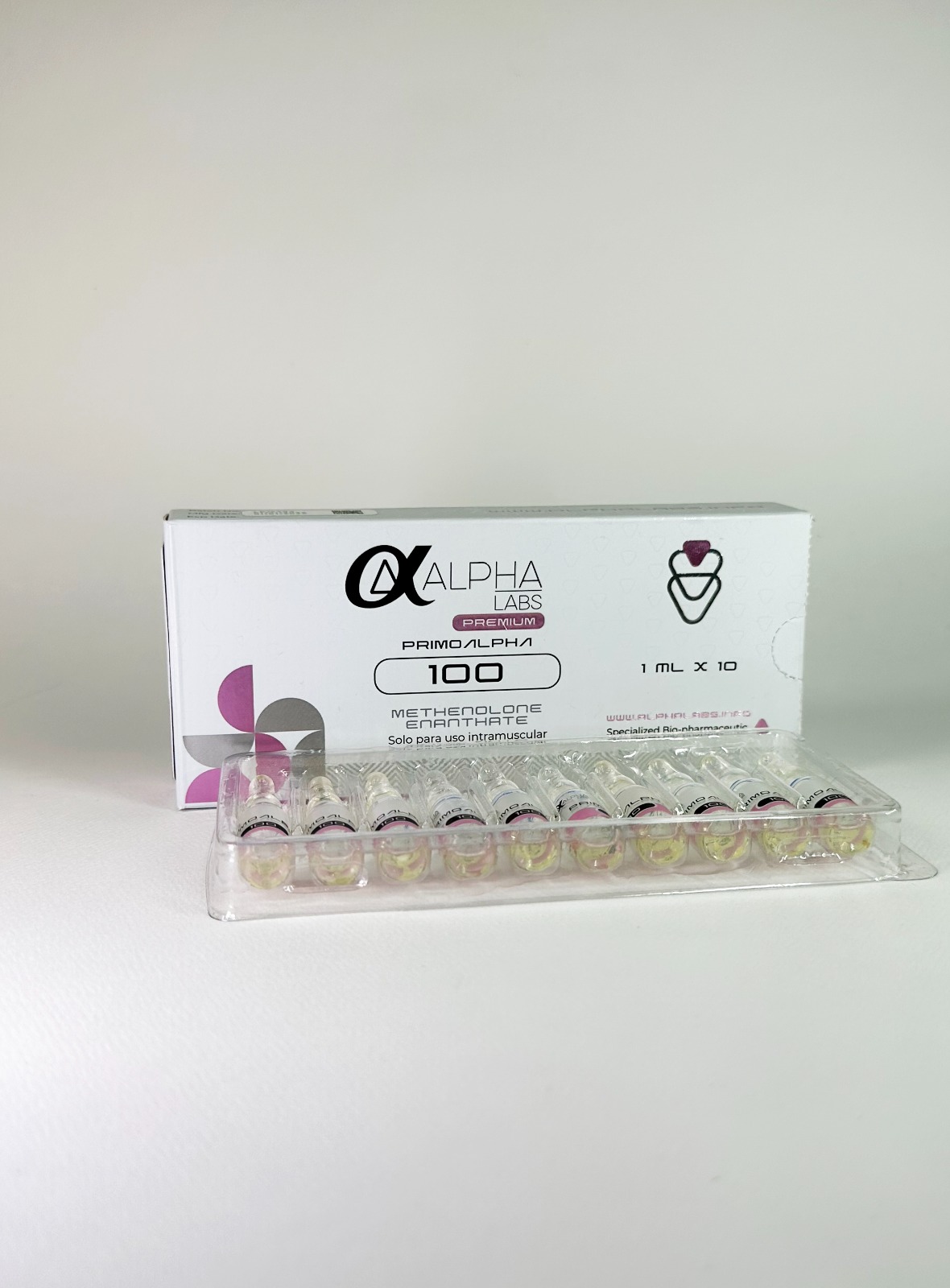 Primobolan - Viales-Alpha Labs Premium